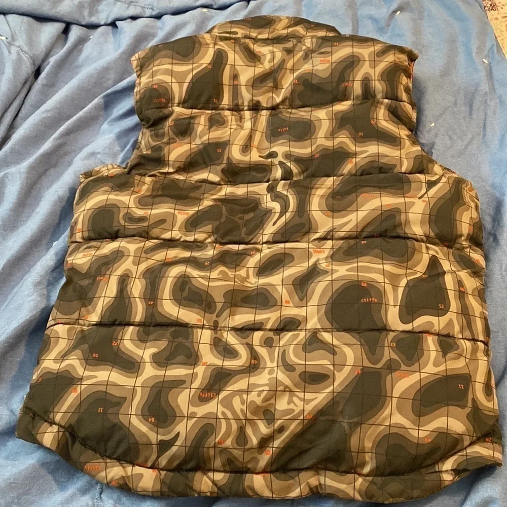 Gap kids puffer compass vest medium (8)
